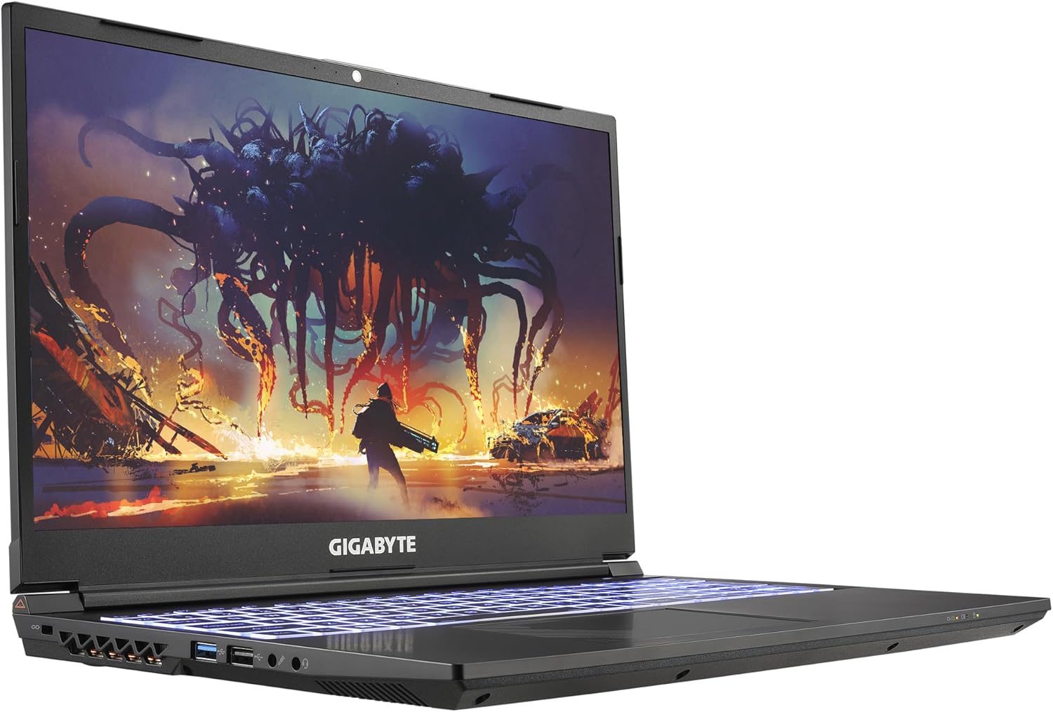 GIGABYTE G5 KE - 15.6" FHD 144Hz, NVIDIA GeForce RTX 3060 Laptop GPU 6GB GDDR6, Intel Core i5-12500H, 16GB Memory, 512GB SSD, Win11 Home, Gaming Laptop (G5 KE-52US213SH-R) (Renewed)