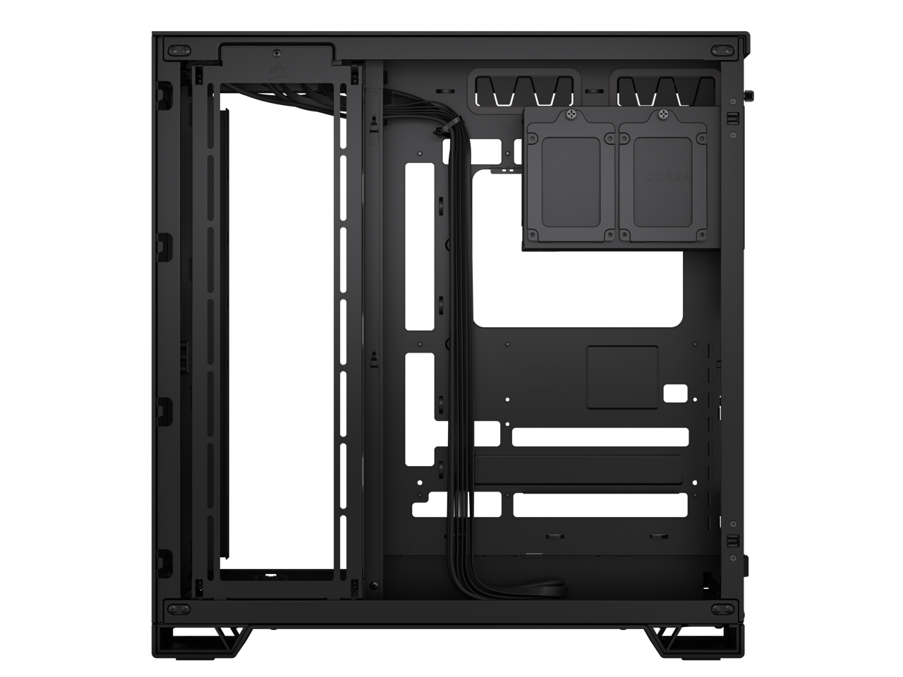 CORSAIR 6500D Airflow Tempered Glass Super Mid-Tower, Black