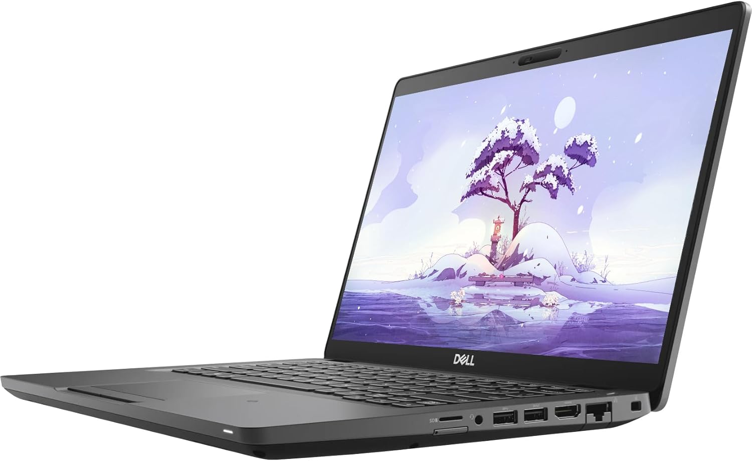 Dell Latitude 5401 Laptop, 14'' HD Business Laptop, Core i5 9th Gen i5-9400 2.9GHz up to 4.1Ghz, 16GB RAM, 512GB SSD, Wi-Fi, BT, Windows 10 Pro (Renewed)