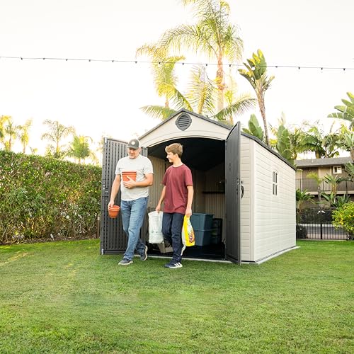 Lifetime Outdoor Storage Shed, 8 x 15 Foot
