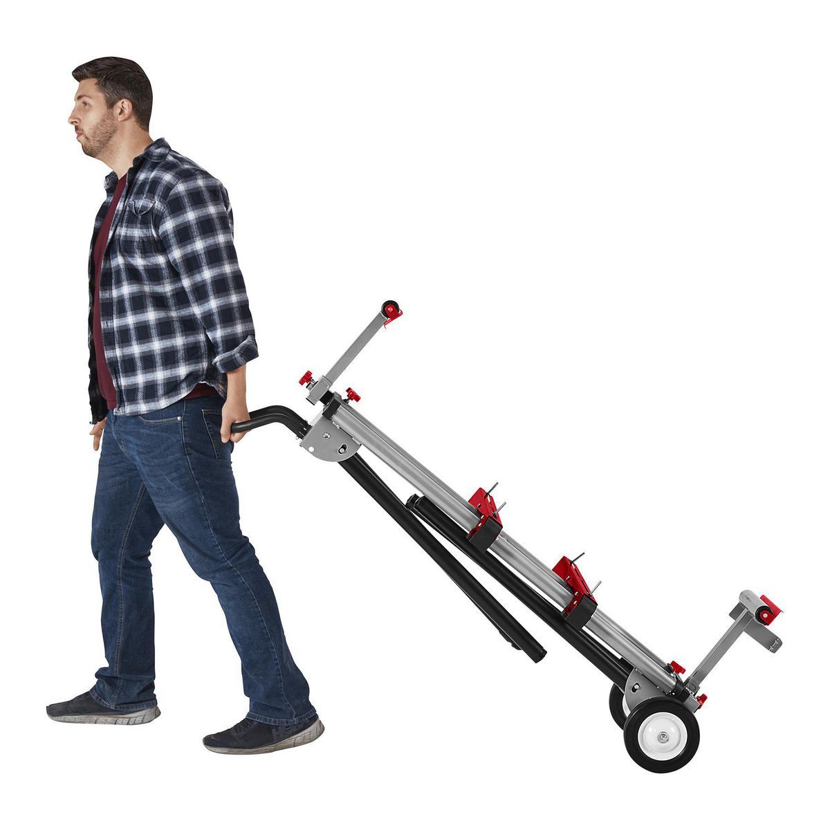 BAUER 400 lb. Mobile Folding Miter Saw Stand