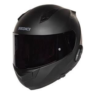 Sedici Strada II Parlare Bluetooth Helmet - Black - 2XL