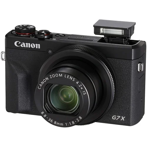Canon PowerShot G7 X Mark III Digital Camera (Black) (3637C001), 64GB Card, Card Reader, Soft Bag, Flex Tripod, Hand Strap, + More (International Model)