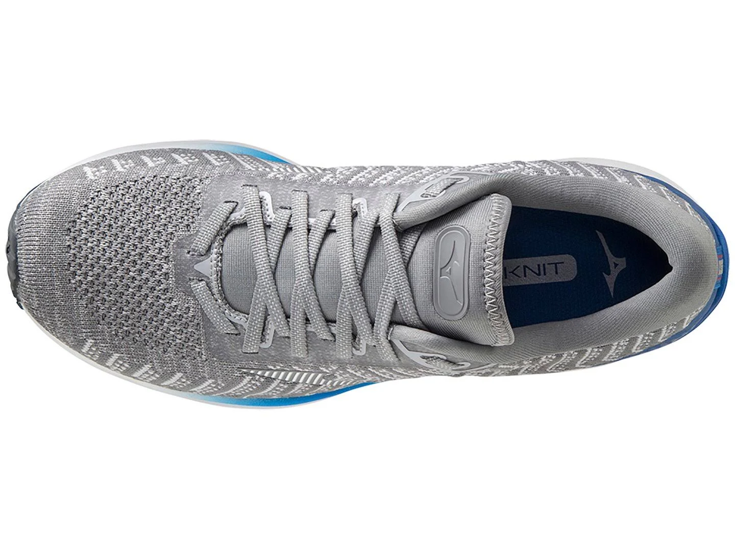 Mizuno Men&s Wave Rider 24 Waveknit Nimbus Cloud-Phantom / 7