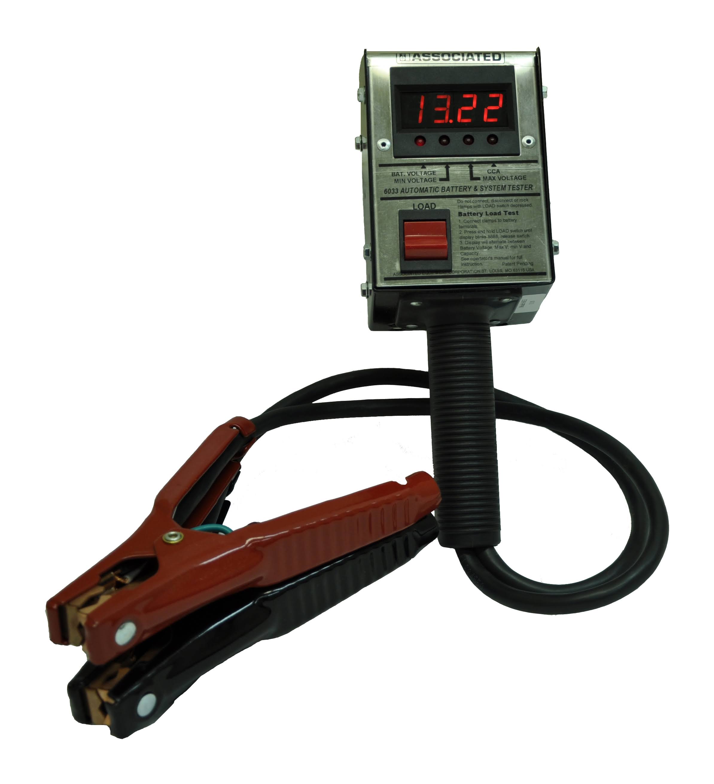 Associated 6033 Digital Battery Tester