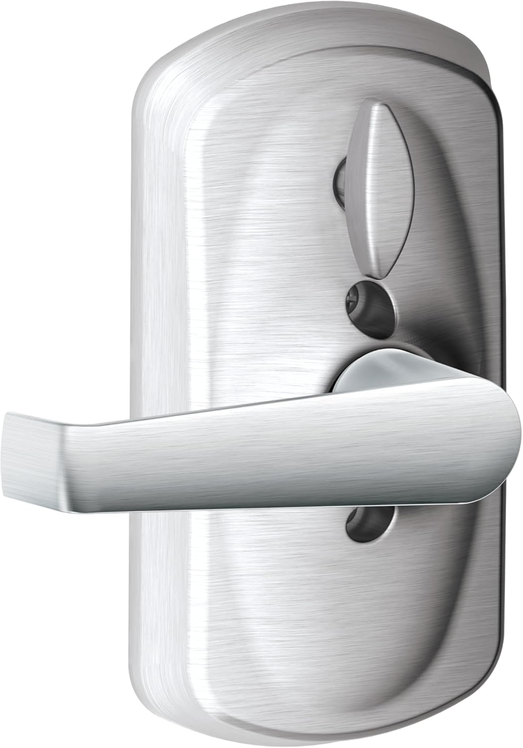 SCHLAGE Brushed Chrome FE595CS V PLY 626 ELA Plymouth Light Commercial Electronic Keypad Lock with Elan Lever(Satin Chrome)