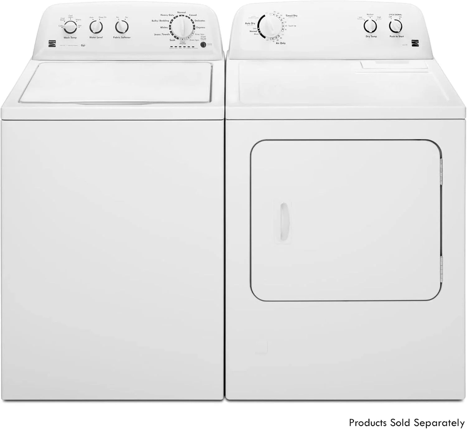 Kenmore 02620362 Top-Load Washer with Triple Action Agitator, 3.8 Cu. ft. Capacity
