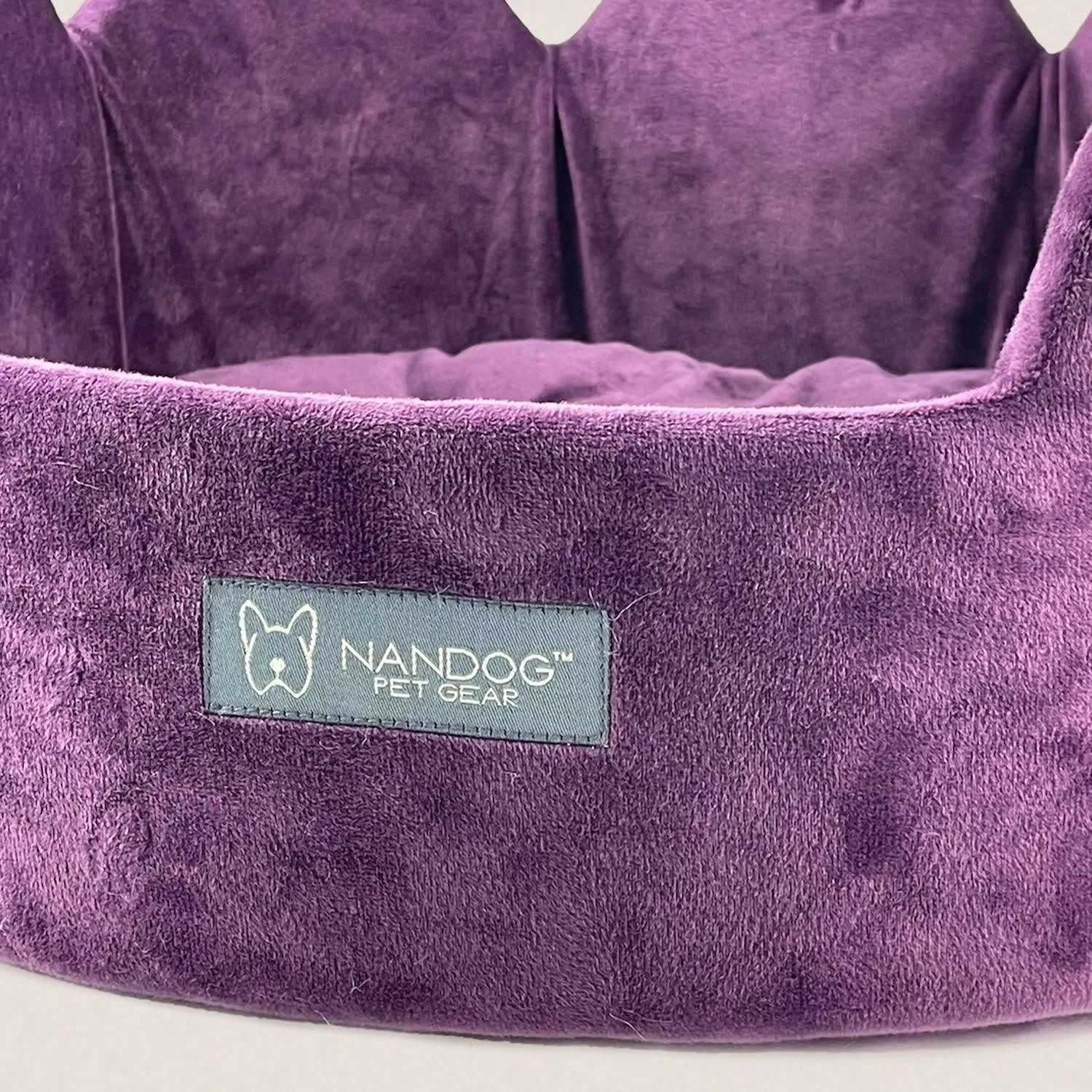 Nandog Crown Dog Cat Bed - Pet Supplies online store