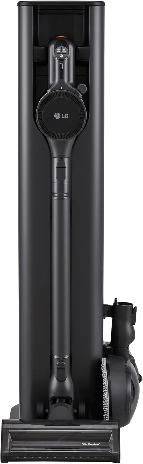 LG CordZero A949KTMS All in One Cordless Stick Vacuum with Auto Empty, New Dual Floor Max and Power Mop Pro, Pet Nozzle, Up to 200 Minutes Run Time, 10 Year Motor Warranty, Graphite