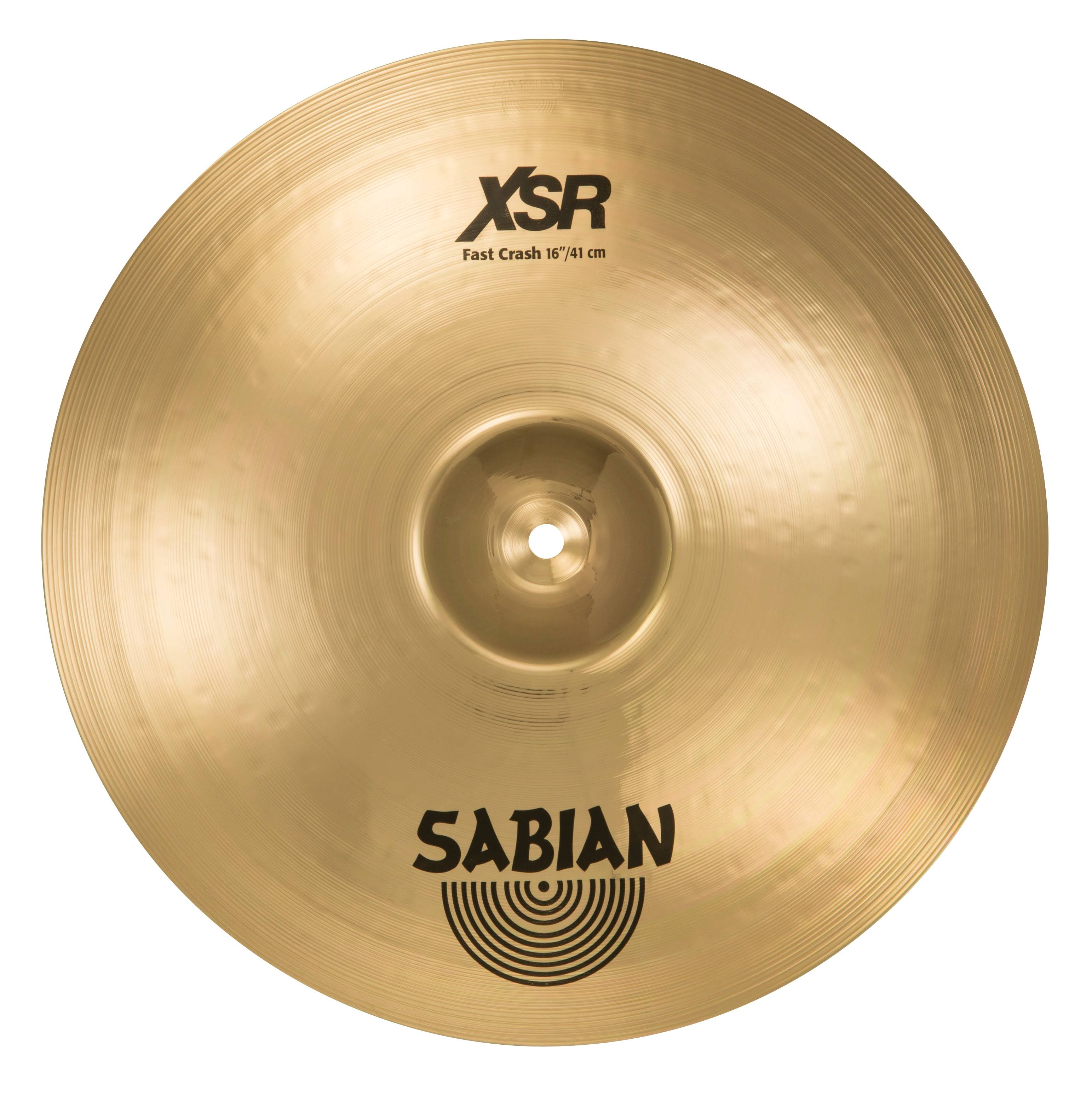 Sabian XSR 16 in. Fast Crash Cymbal