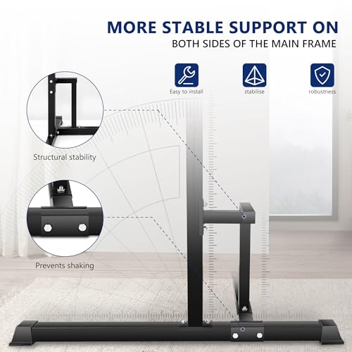 Pull Up Station Pull Up Bar for Home Gym Equipment Dip Station Power Tower Strength Training Fitness Equipment