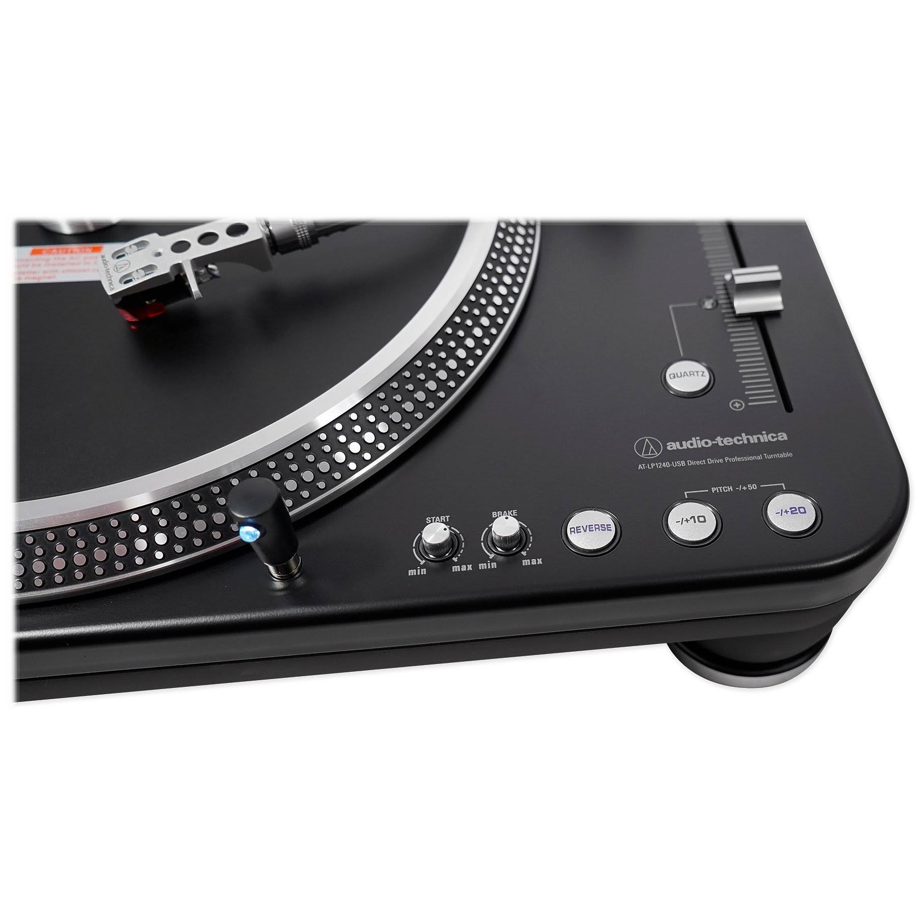 Audio-Technica AT-LP1240-USB XP Direct Drive Professional DJ Turntable
