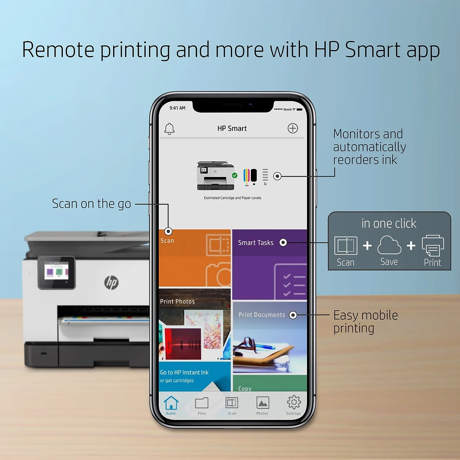 HP OfficeJet Pro 9025 Wireless All-in-One Color 1MR66A#B1H