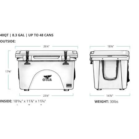 Orca 40-qt. Cooler - Seafoam