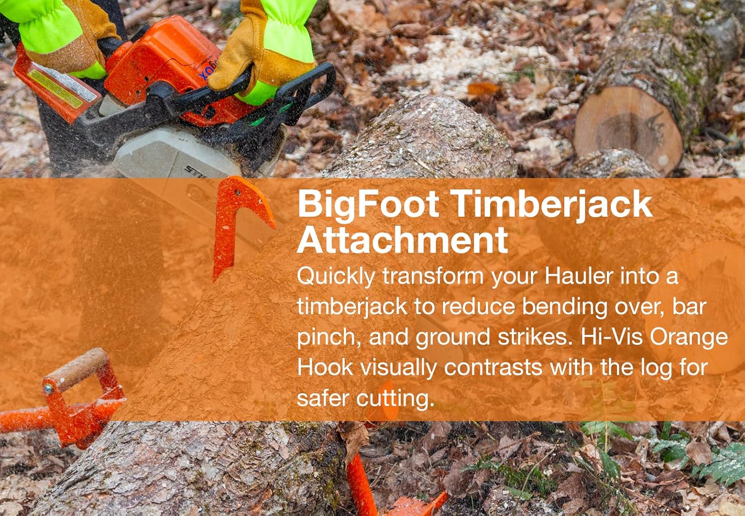 LogOX 3-in-1 Forestry Multitool – The Back-Saving Log Hauler, Cant Hook, and Timberjack (Patented & Made in USA)