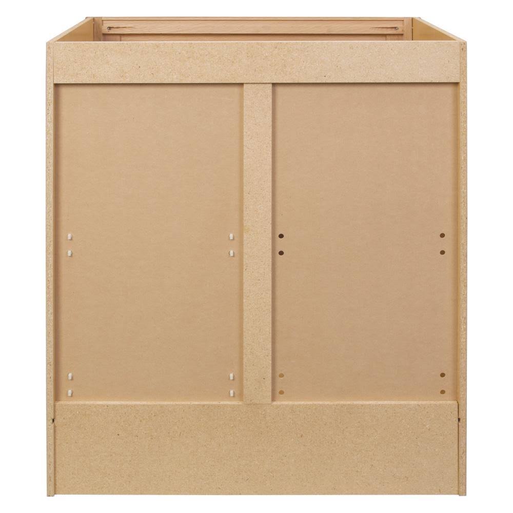 Glacier Bay Hampton 30 in. W x 21 in. D x 33.5 in. H Bathroom Vanity Cabinet Only in Oak