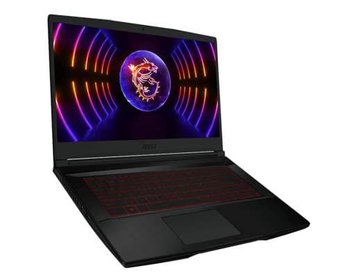 MSI Thin A15 15.6” 144Hz FHD Gaming Laptop: Ryzen 7-7735HS, NVIDIA Geforce RTX 4050, 16GB DDR5, 512GB NVMe SSD, Cooler Boost 5, Win 11: Black B7VE-214US