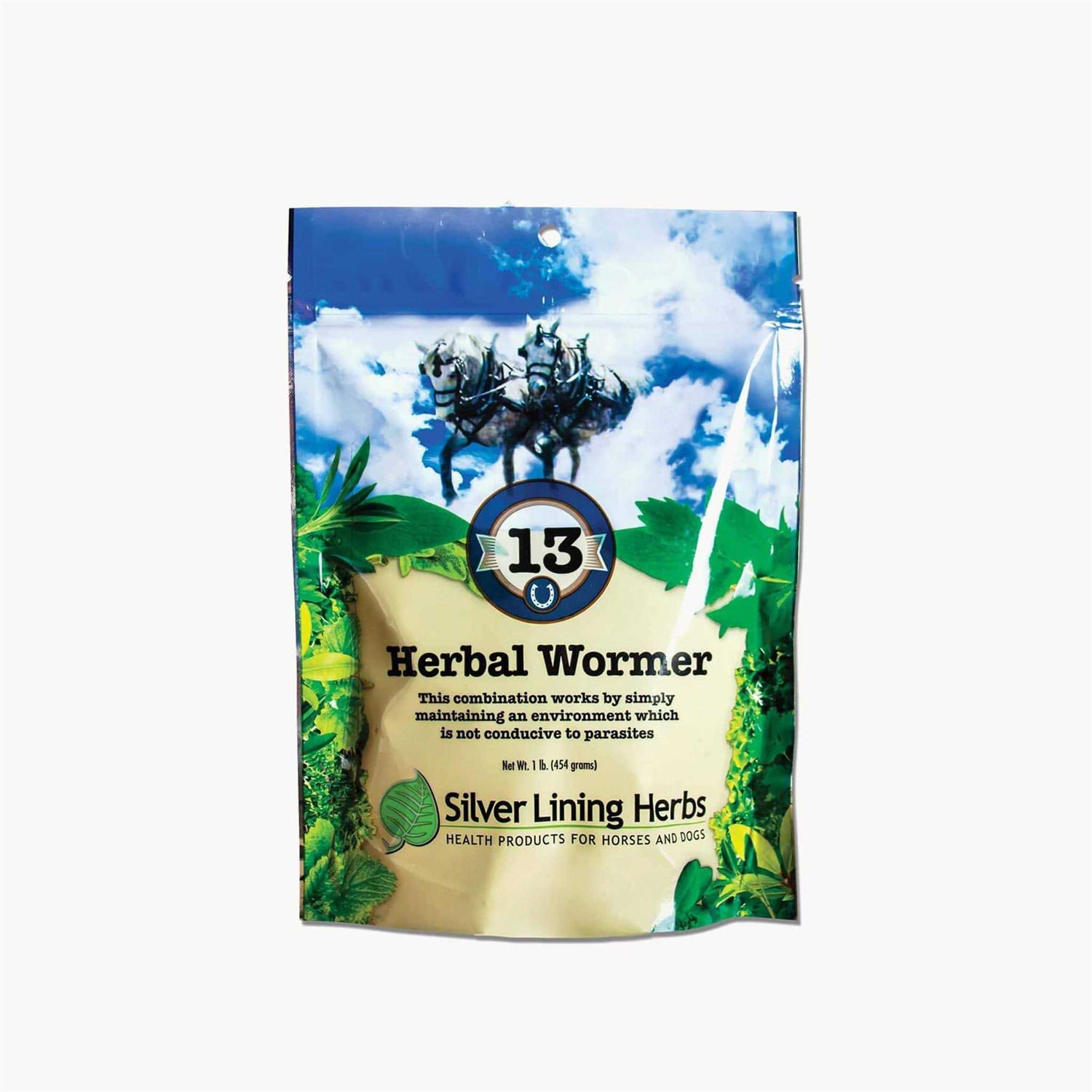 Silver Lining Herbs Herbal Wormer for Horses - Pet Supplies online store