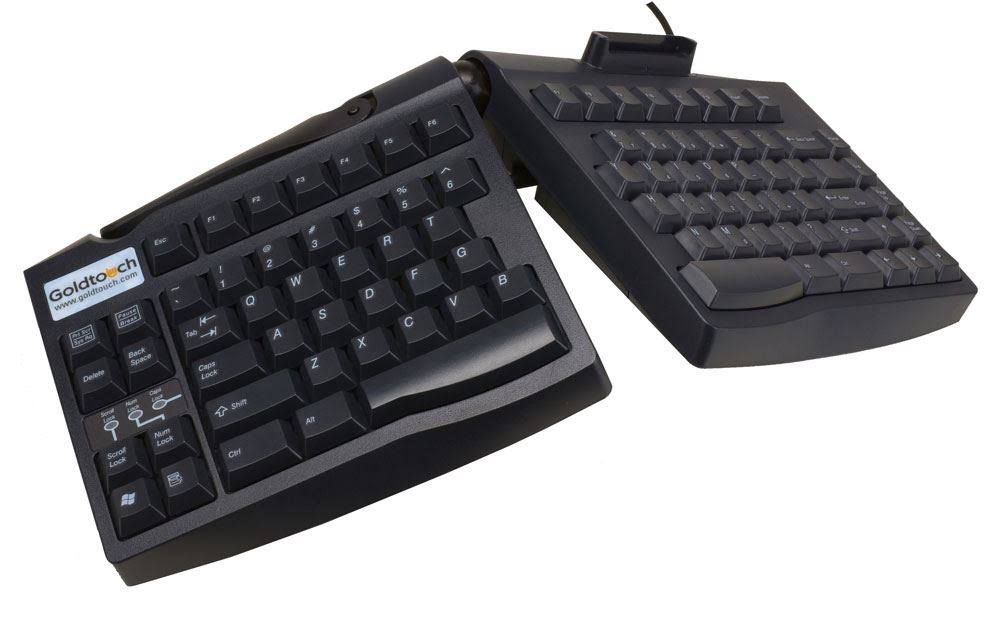 Goldtouch Ergonomic Smart Card Keyboard Black (GTS-0077)
