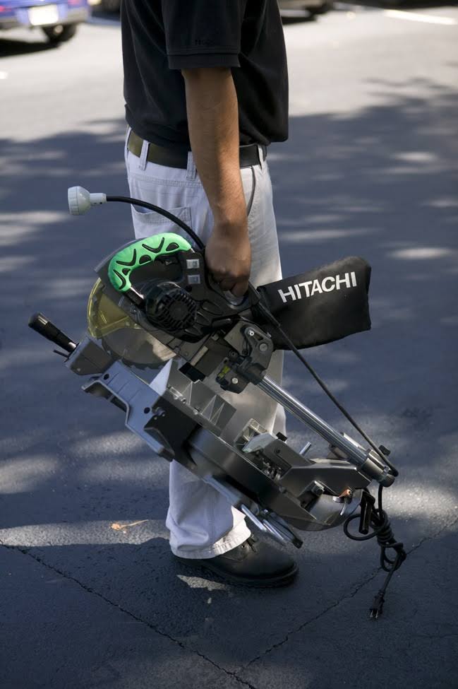Hitachi C8fshe 8-1/2 in. Sliding Compound Miter Saw with Laser
