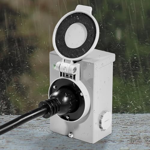 VEVOR 200A Generator Transfer Switch, 48000W Manual Transfer Switch, Heavy Duty Double-Throw Power 120/240V, Meeting NEMA 3R Standards, for Outdoor, Indoor, and Portable Generator ETL Certification