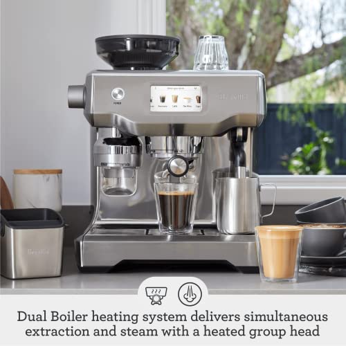 Breville Oracle Touch Espresso Machine BES990BTR, Black Truffle