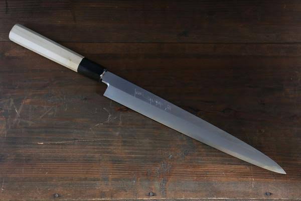 Sakai Takayuki Chef Ginsan Japanese Knife Silver-3 Steel Sashimi Yanagiba