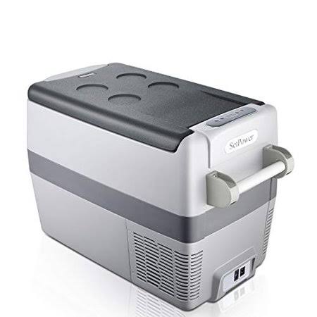 Setpower AJ40 42 Quarts Portable Freezer Fridge 12V Cooler, 0-50, DC 12/24v, AC 110-240v, Car Fridge Compact Refrigerator, for T