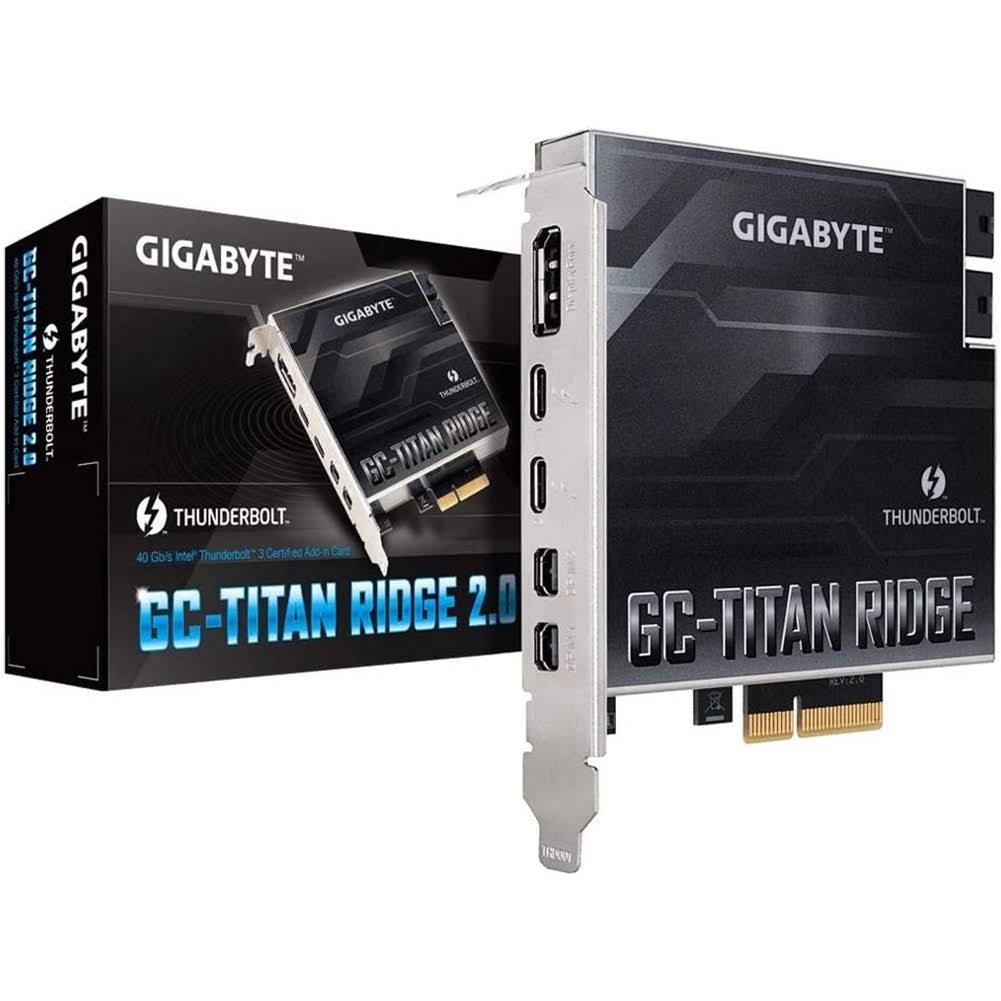 GIGABYTE GC-Titan Ridge 2.0 Titan Ridge Thunderbolt 3 PCIe Card Component