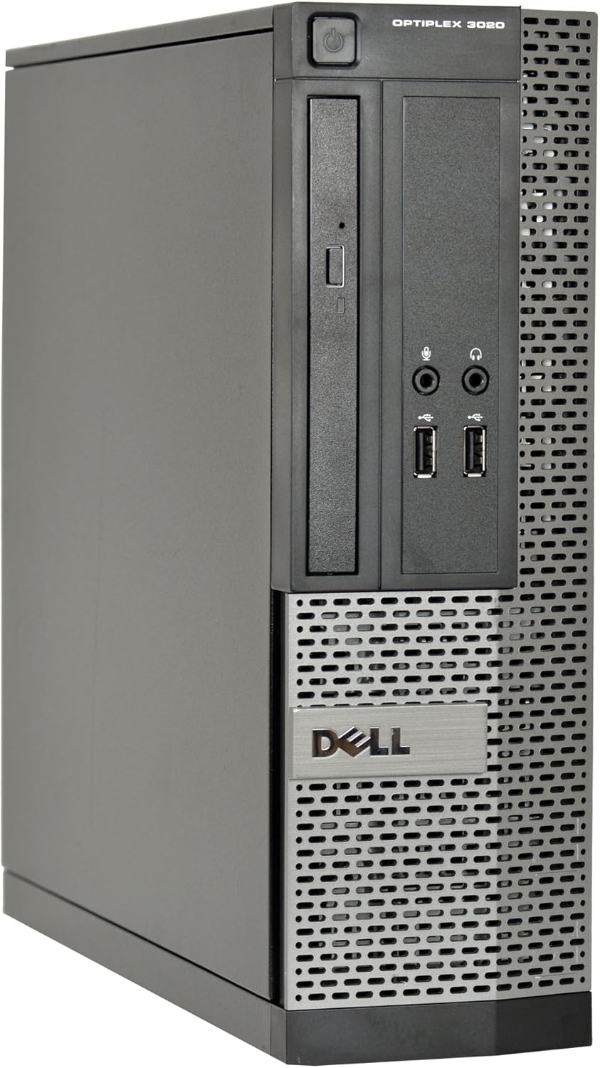 Dell OptiPlex 3020-SFF, Intel Core i5-4570 3.2GHz, 4GB RAM, 500GB Hard Drive, DVDRW, Windows 10 Pro 64bit (Renewed)
