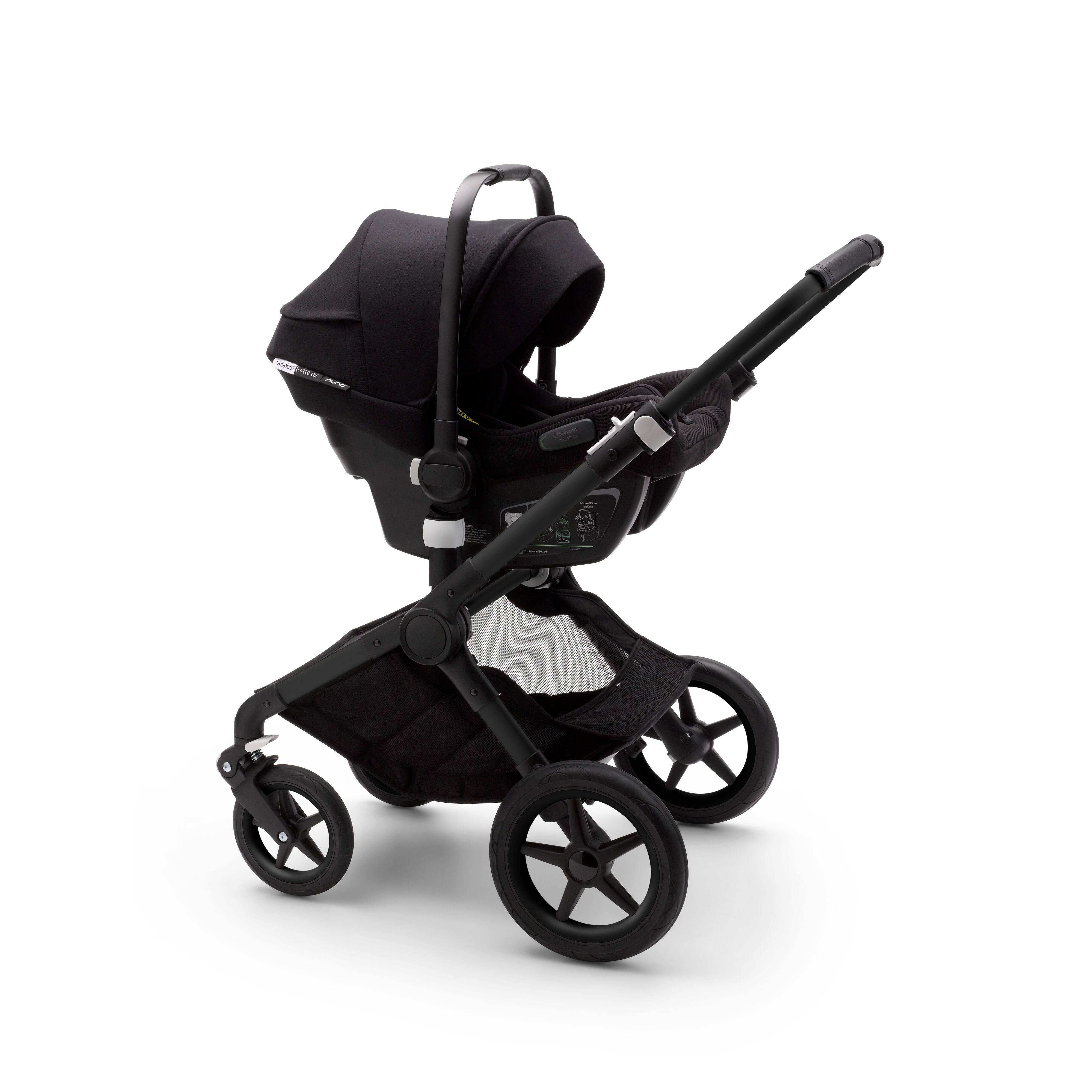 Bugaboo Turtle Air by Nuna Car Seat + Base - Grey