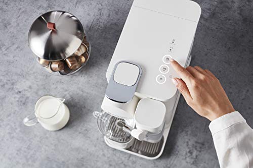 Nespresso Lattissima One Original Espresso Machine with Milk Frother by De'Longhi, Shadow Black