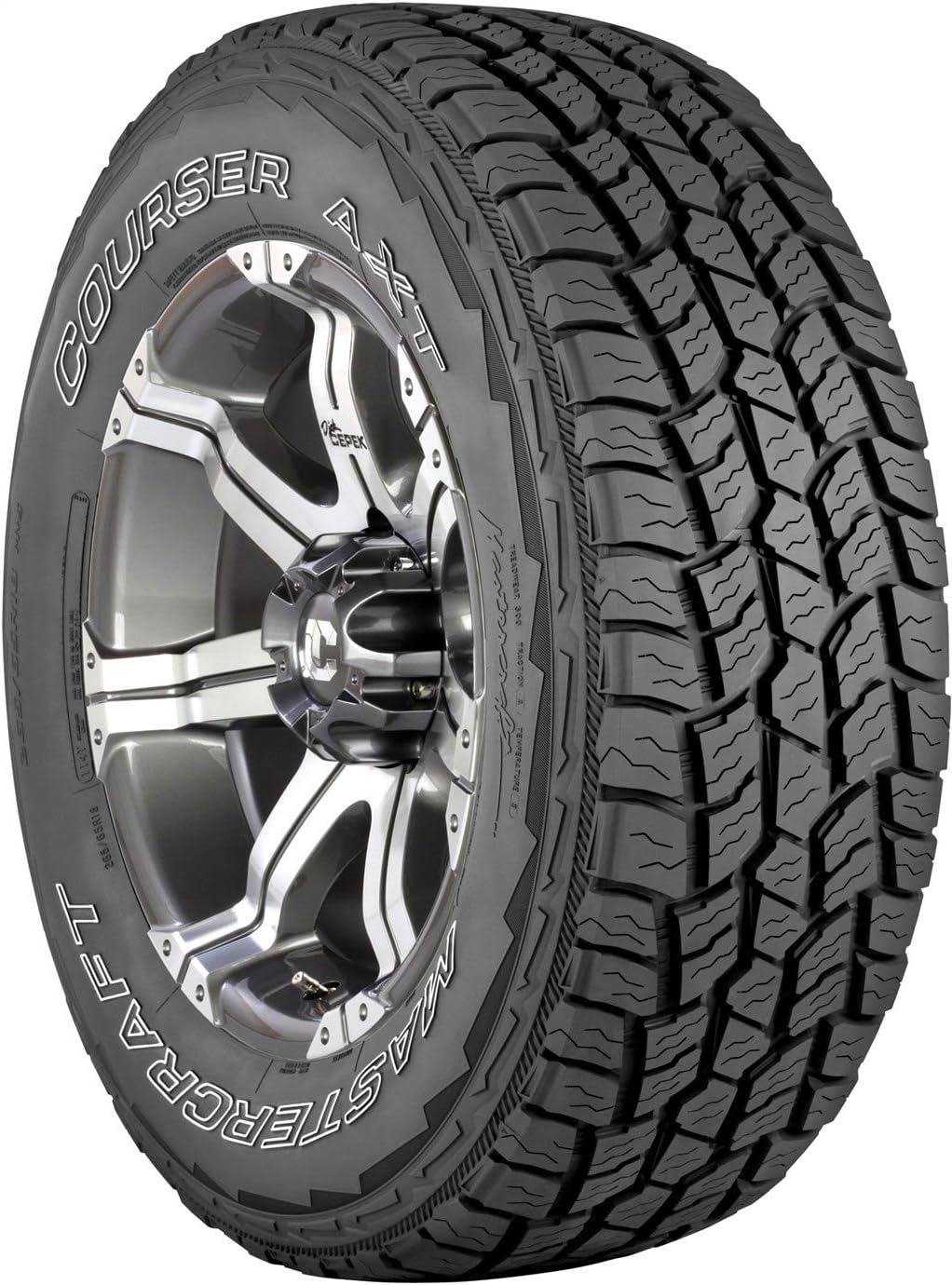 Mastercraft Courser AXT All-Terrain Tire - LT265/75R16 10ply