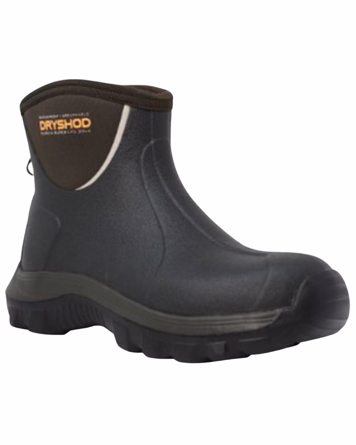 Dryshod Men's Evalusion Lightweight Ankle Waterproof Work Boot Round Toe Brown 10 D(M) US