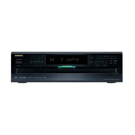 Onkyo DXC390 6-Disc Carousel Changer CD Player, Black