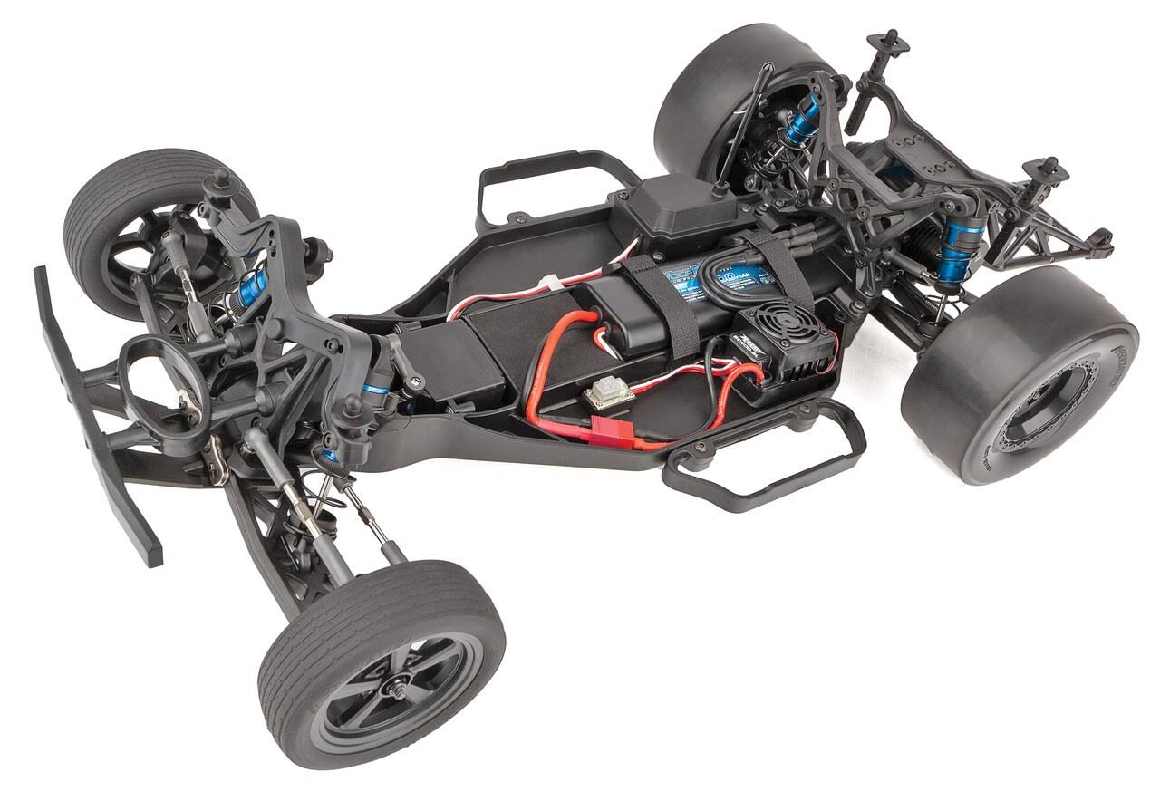 Team Associated ASC70026C Green DR10 RTR Brushless Drag Race Car Combo