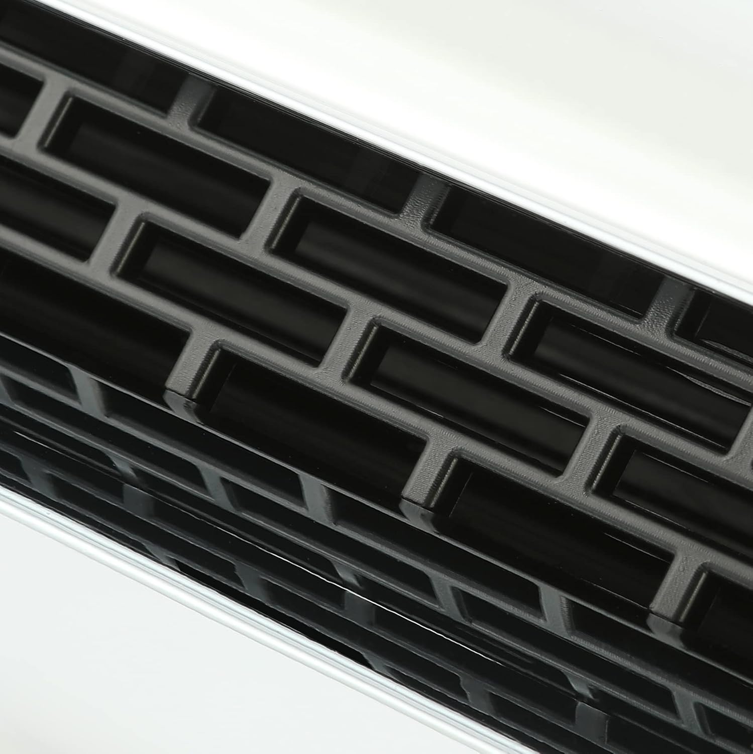 HECASA Hood Bulge Molding Compatible with 2014-2021 Toyota Tundra Black Color Code 202 Platinum Style Front Upper Grille Hood Scoop Replacement for 761800C030 TO1231102 REPT133702