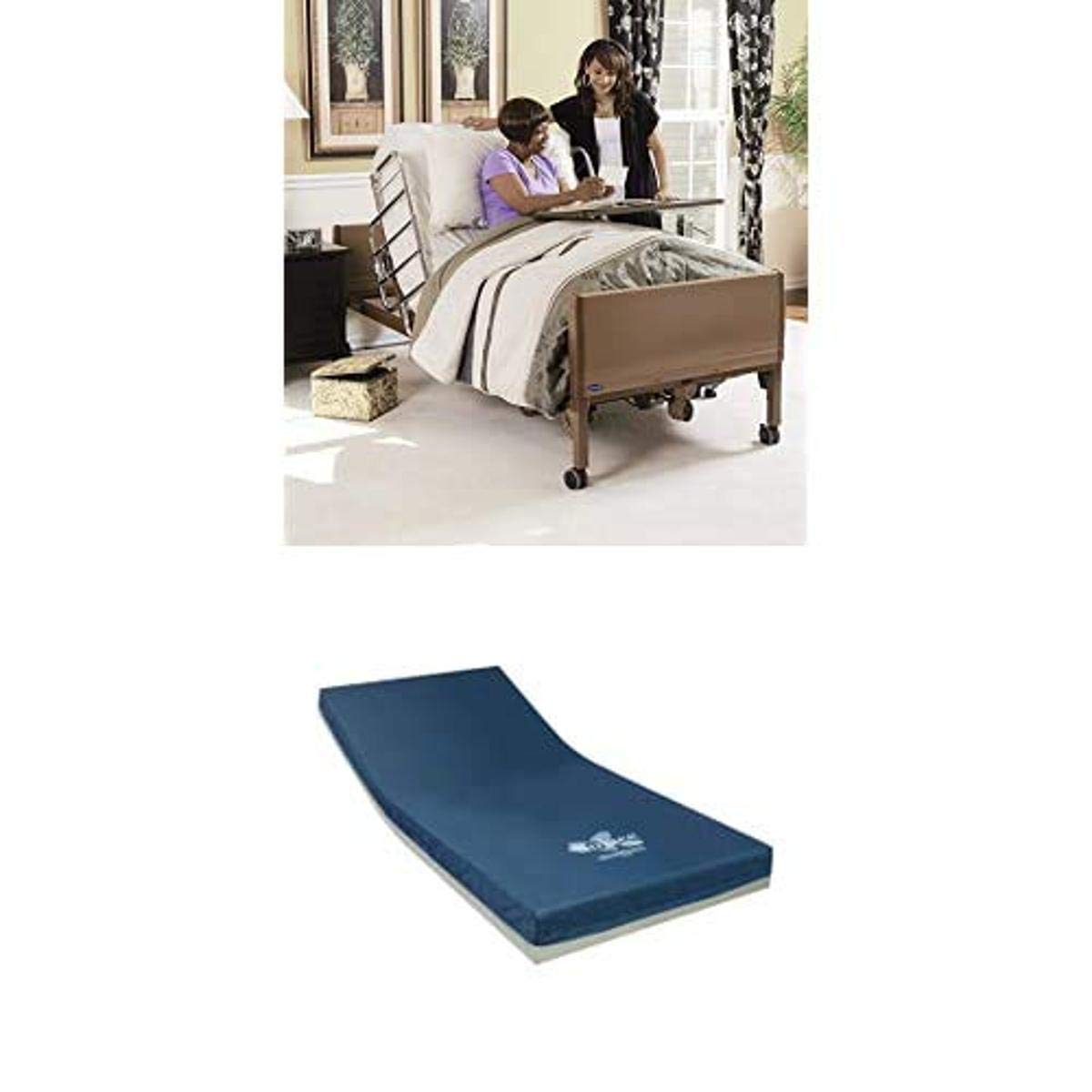Invacare Low Homecare Bed | Low Full-Electric Hospital Bed for Home Use