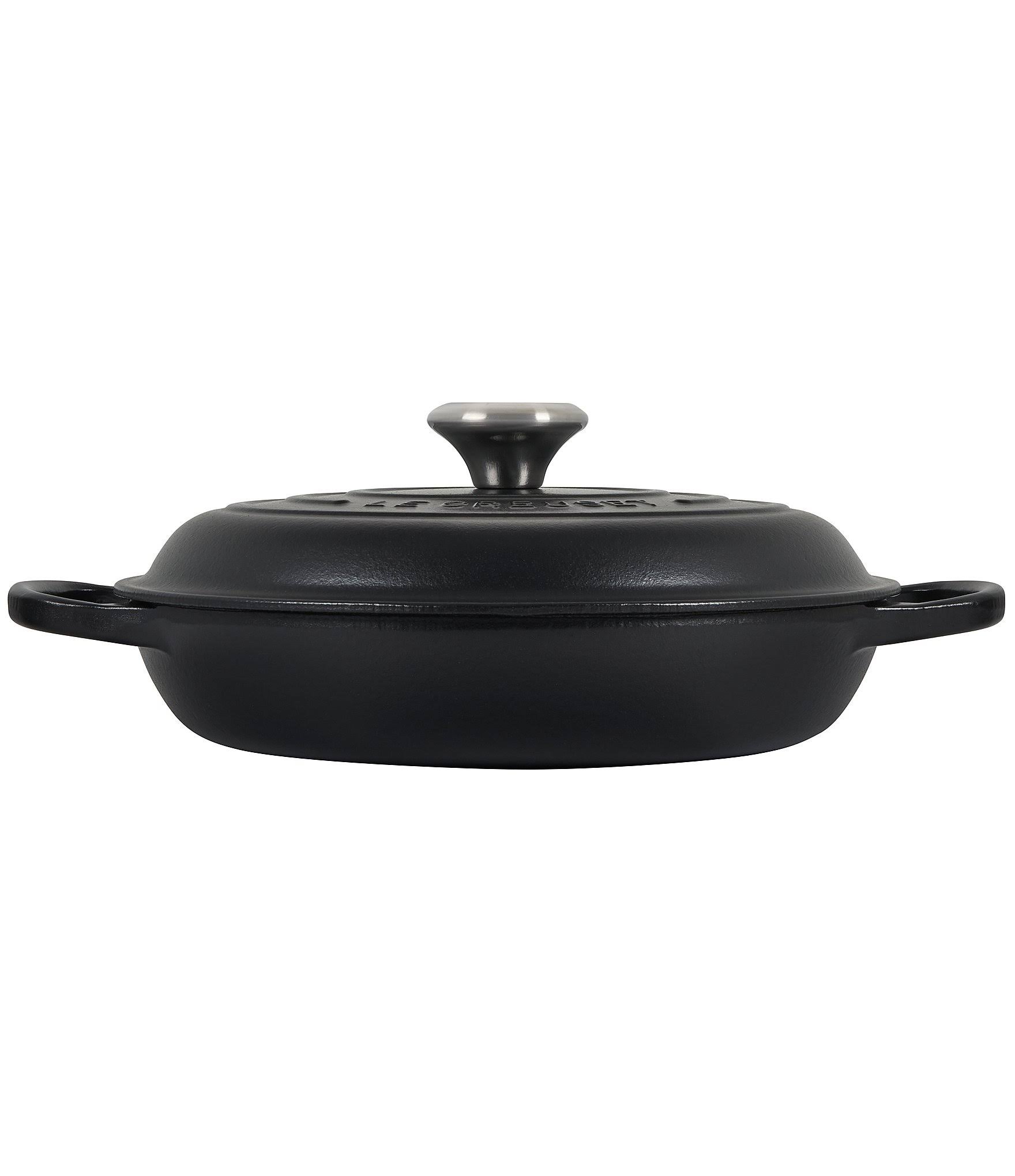 Le Creuset Signature Cast Iron 2.25-Quart Oyster Braiser