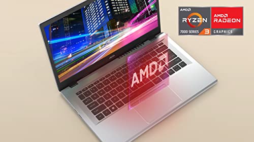 Acer Aspire Go 15 AI Ready Laptop | 15.6" FHD (1920 x 1080) IPS Display | AMD Ryzen 3 7320U | AMD Radeon 610M Graphics | 8GB LPDDR5 | 256GB PCIe Gen4 SSD | Wi-Fi 6 | Windows 11 Home | AG15-21P-R0RR