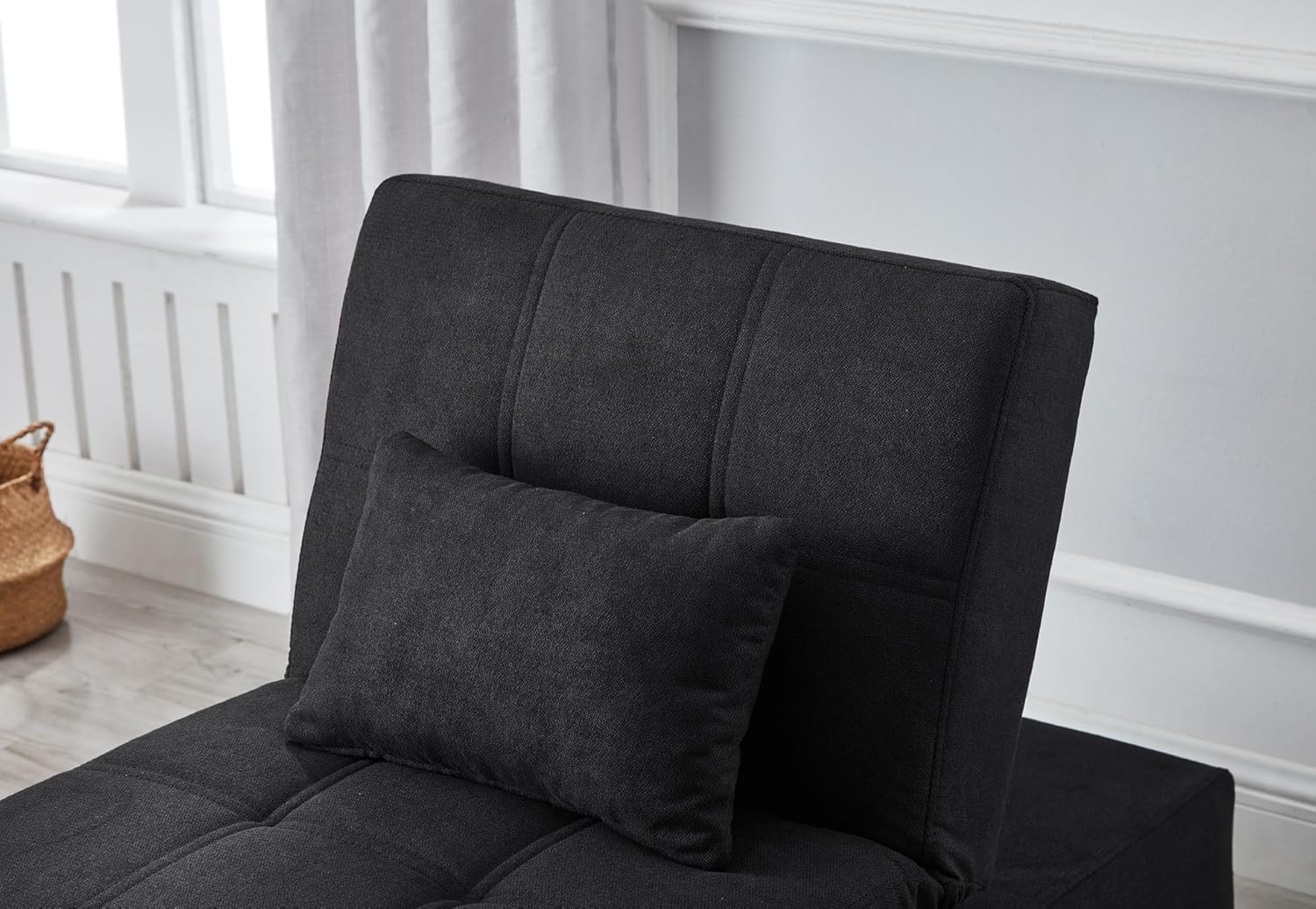 Sleeper Chair Bed Convertible Chairs,Fold Out Single Sofa Bed,4 in 1 Function, Work as Ottoman, Chair,Sofa Bed and Chaise Lounge for Small Space Living