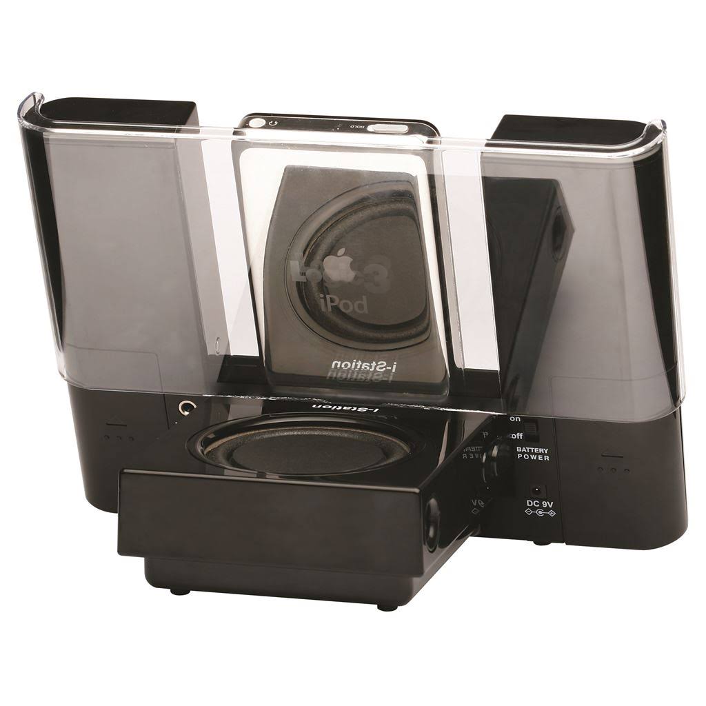 Logic3 Istation7 iPod Speaker System (Black)