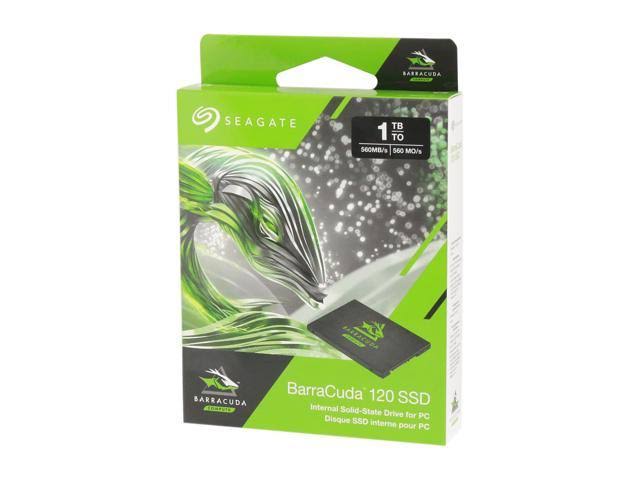 Seagate Barracuda 120 1 TB Internal SSD - 2.5x22 - ZA1000CM1A003 - SATA 6Gb/s
