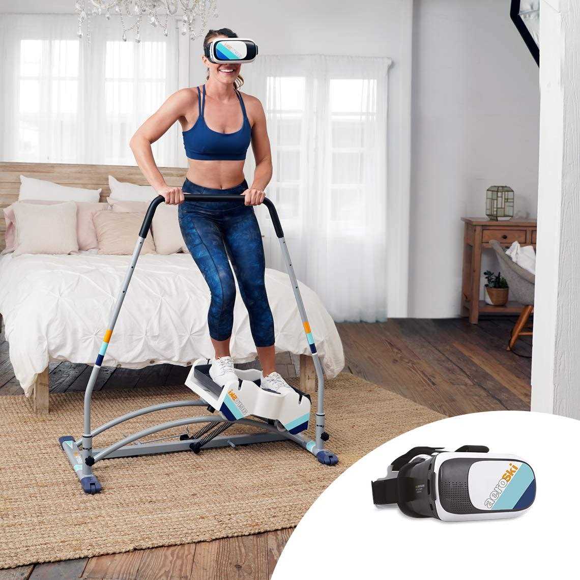 Aeroski 2.0 Ski Fitness Workout Machine with Recoil Spring Resistance - Sports Supplies Online Store