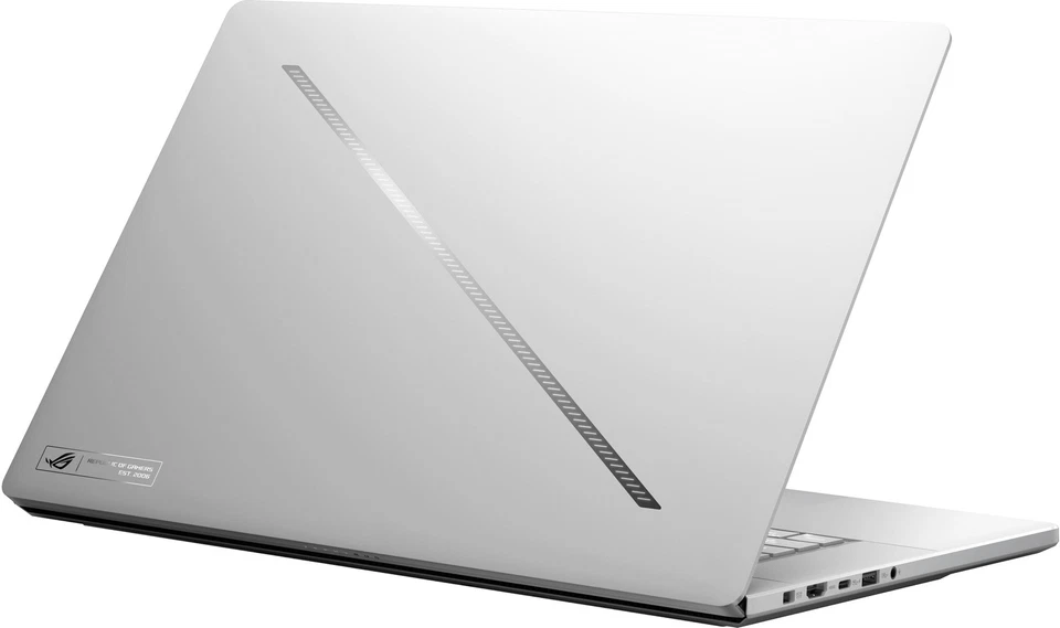 ASUS - ROG Zephyrus G16 16" OLED QHD 240Hz Gaming Laptop - Copilot+ PC - AMD Ryzen AI 9 HX - 16GB RAM - NVIDIA RTX 4060 - 1TB - Platinum White