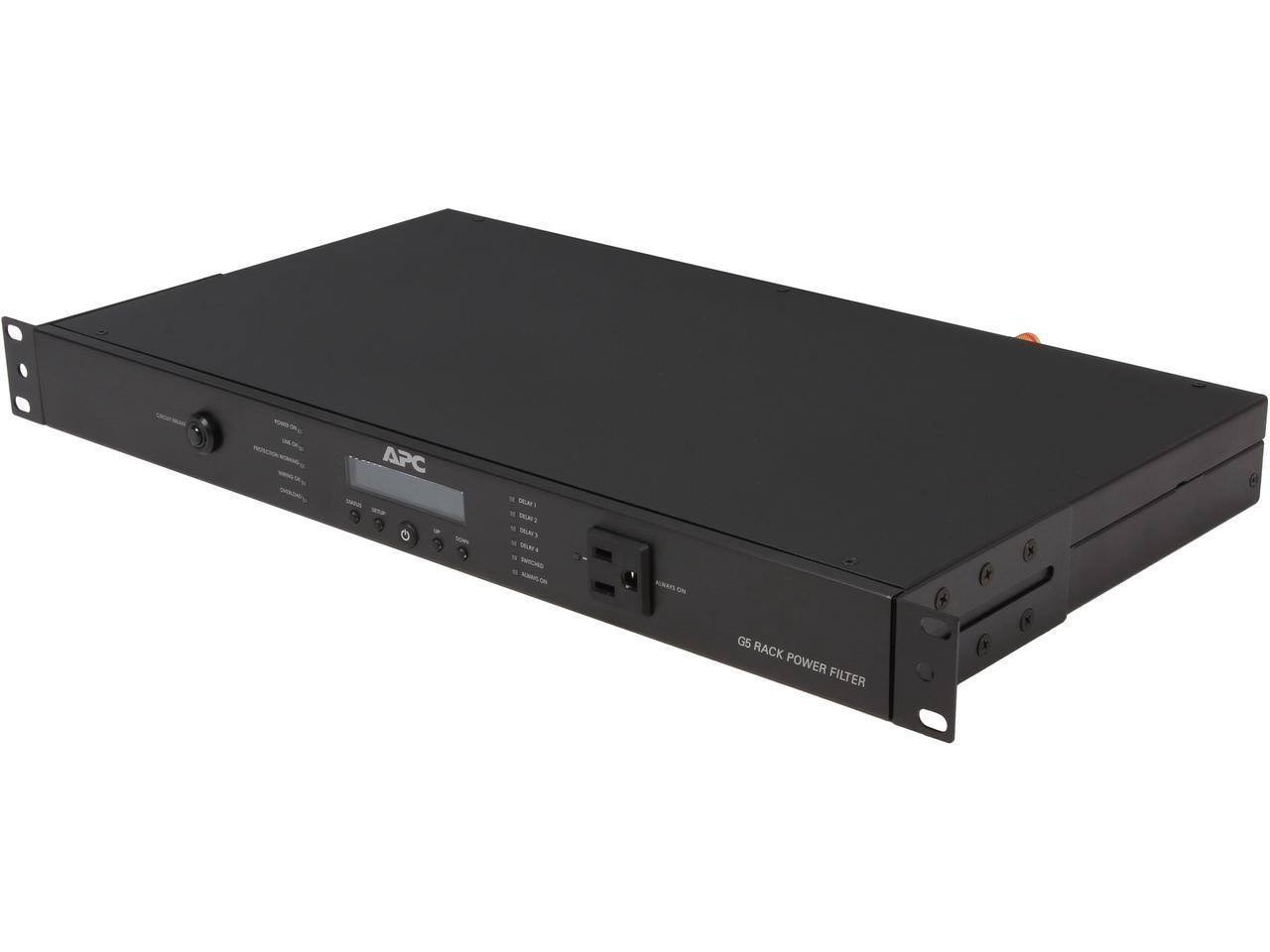 APC G5BLK - 9-Outlet G-Type 15-Amp Rack-mountable Power Conditioner