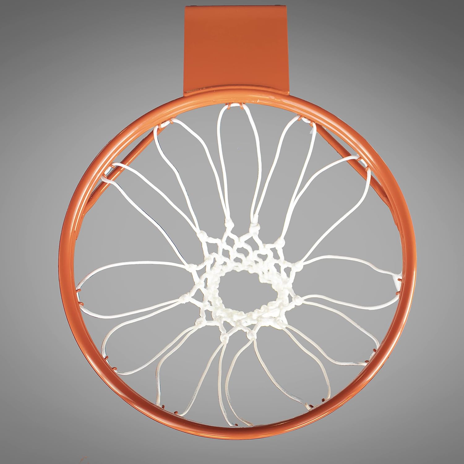 Double Rim Indoor Basketball Hoop - Basketball Portable Hoops & Goals, Front Mount for Playground, Outdoor Basketball Goal, Indoor Wall Mount Basketball Hoop with Mounting Hardware & Basketball Net