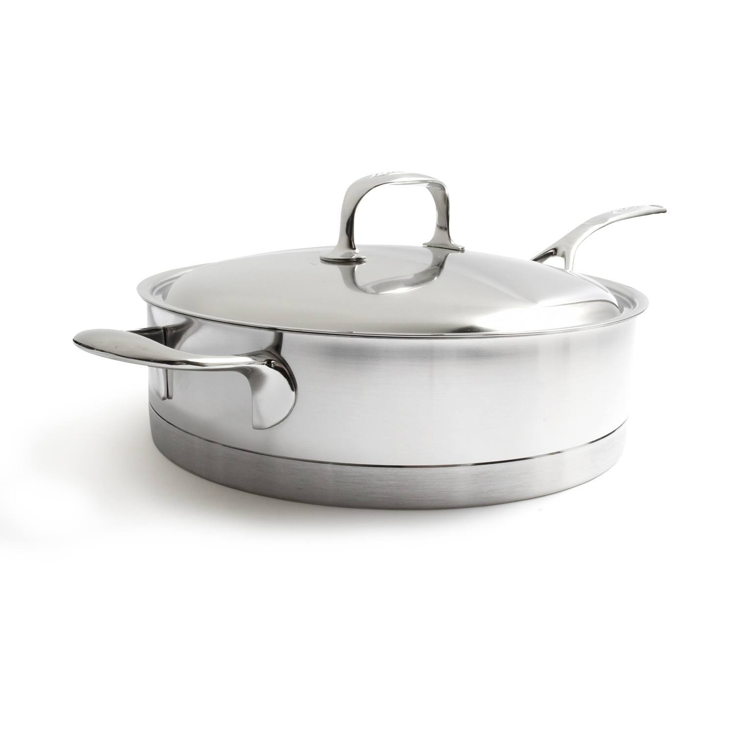 Demeyere Atlantis Stainless Steel Saute Pan with Helper Handle