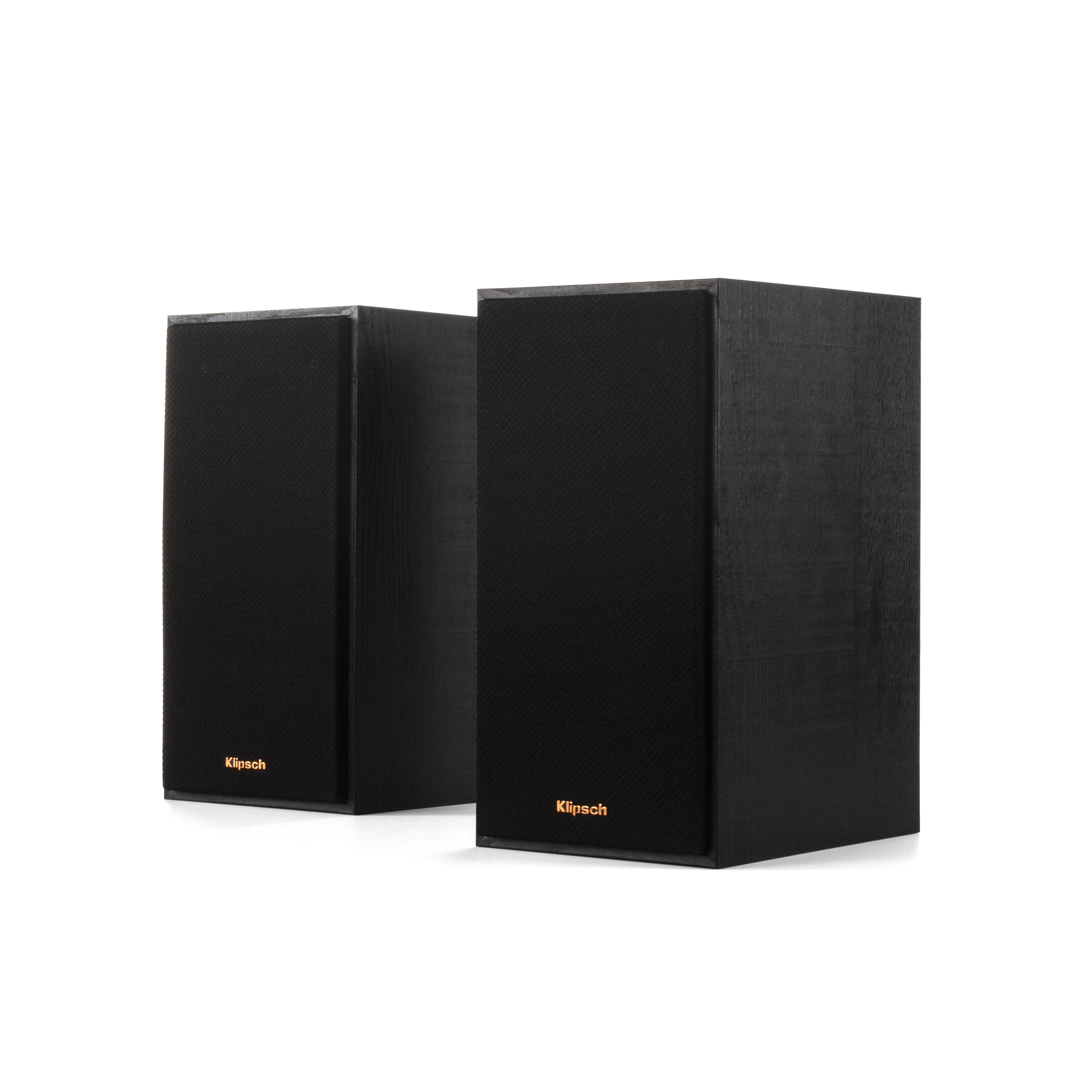 Klipsch R-41PM Powered Wireless Bookshelf Speaker - Pair - Black