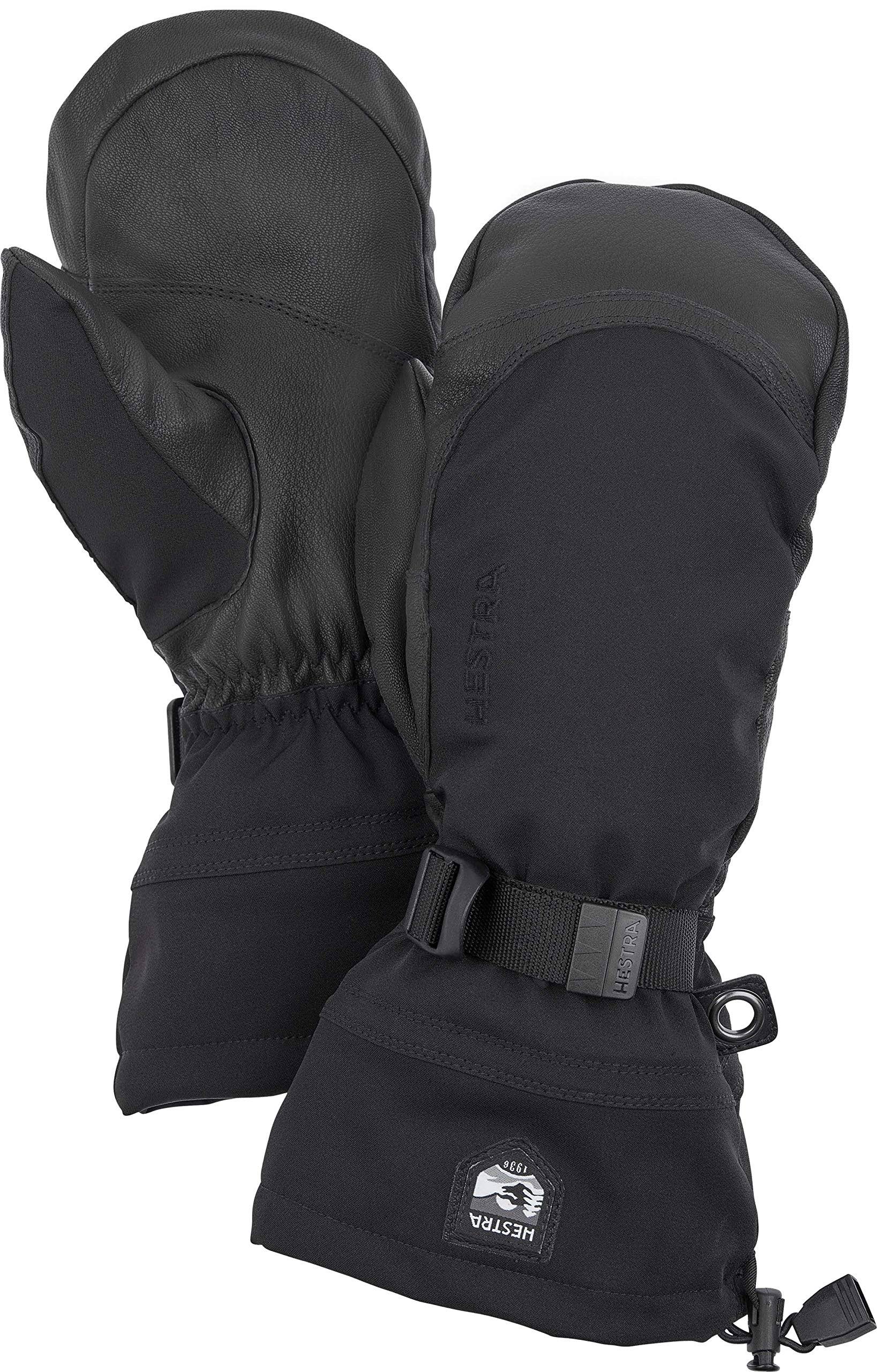 Hestra Army Leather Extreme Mitt 11 Black/Black